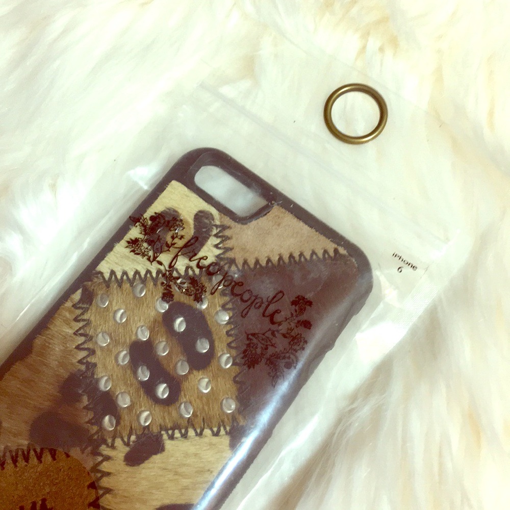 Free People Leopard IPhone 6 Case/Cellphone Cover - Picture 1 of 6